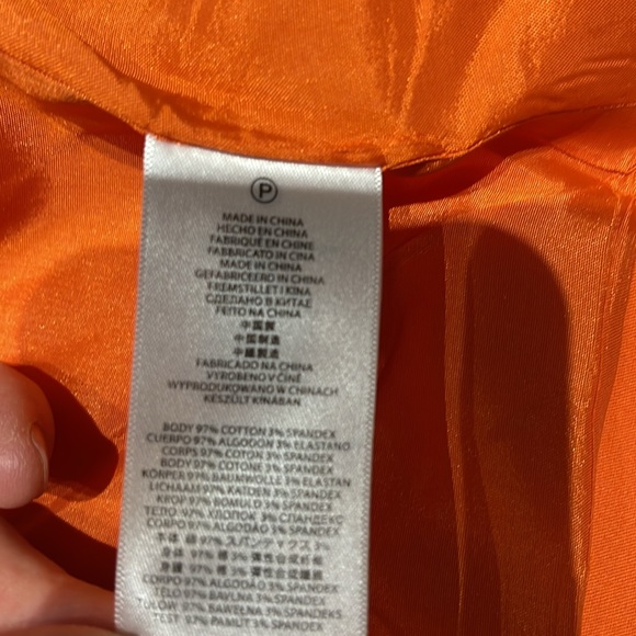 Michael Kors Orange Blazer - Picture 4 of 15